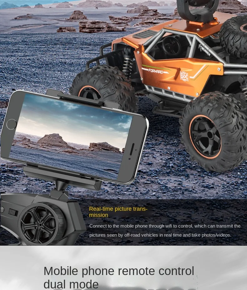 rc race tracks near me New RC Car 720P 1080P HD Camera Metal Frame High-speed  Remote Control Truck Vehicle Climb Car Toy for Boys rc trucks 4x4