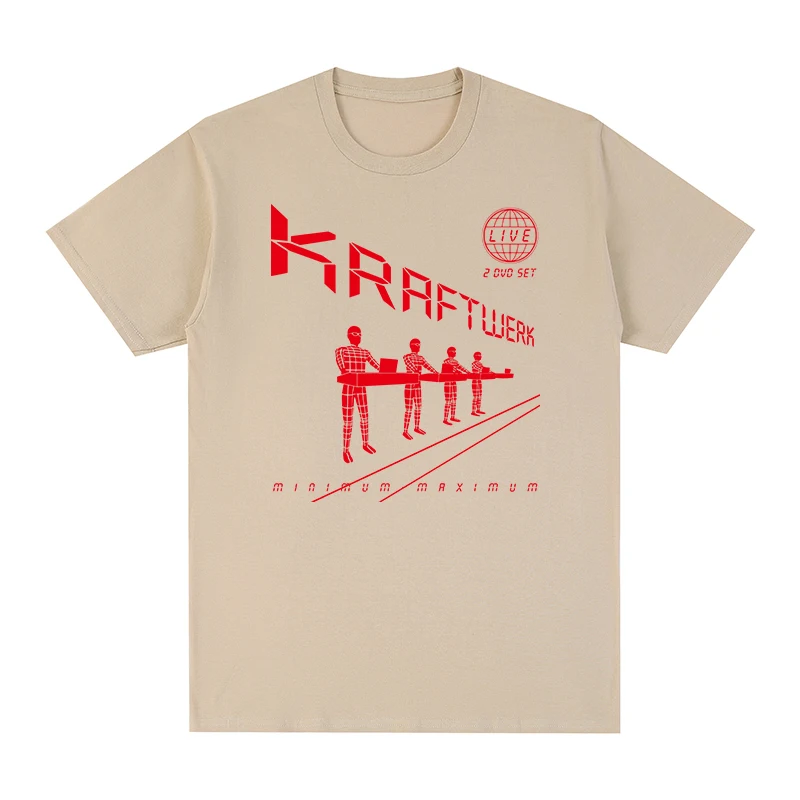 

Kraftwerk The Man-Machine Vintage T-shirt Electro Pop Krautrock Cotton Men T shirt New TEE TSHIRT Womens tops