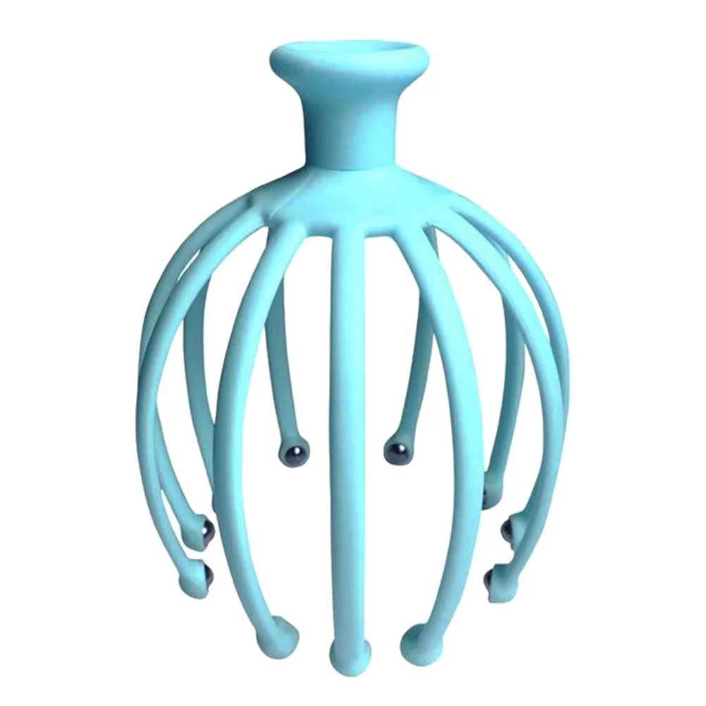 

Portable Twelve-claws Head Claw Massager Scalp Massage Tool Handheld Massager Steel Ball Head Massage Claw Acupoints Soothe