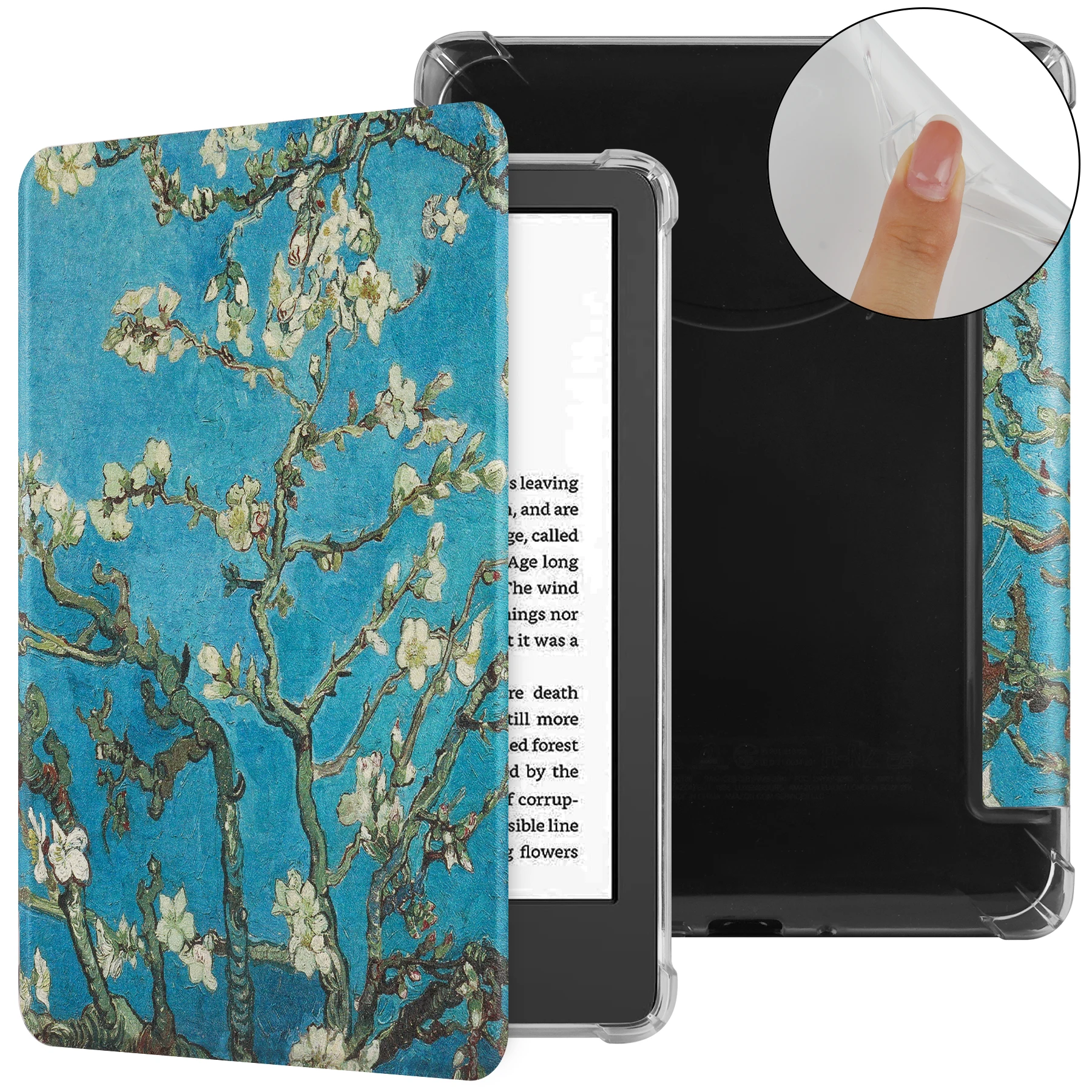 Transparent Soft TPU Cover for Kindle Paperwhite Signature Edition (2024)