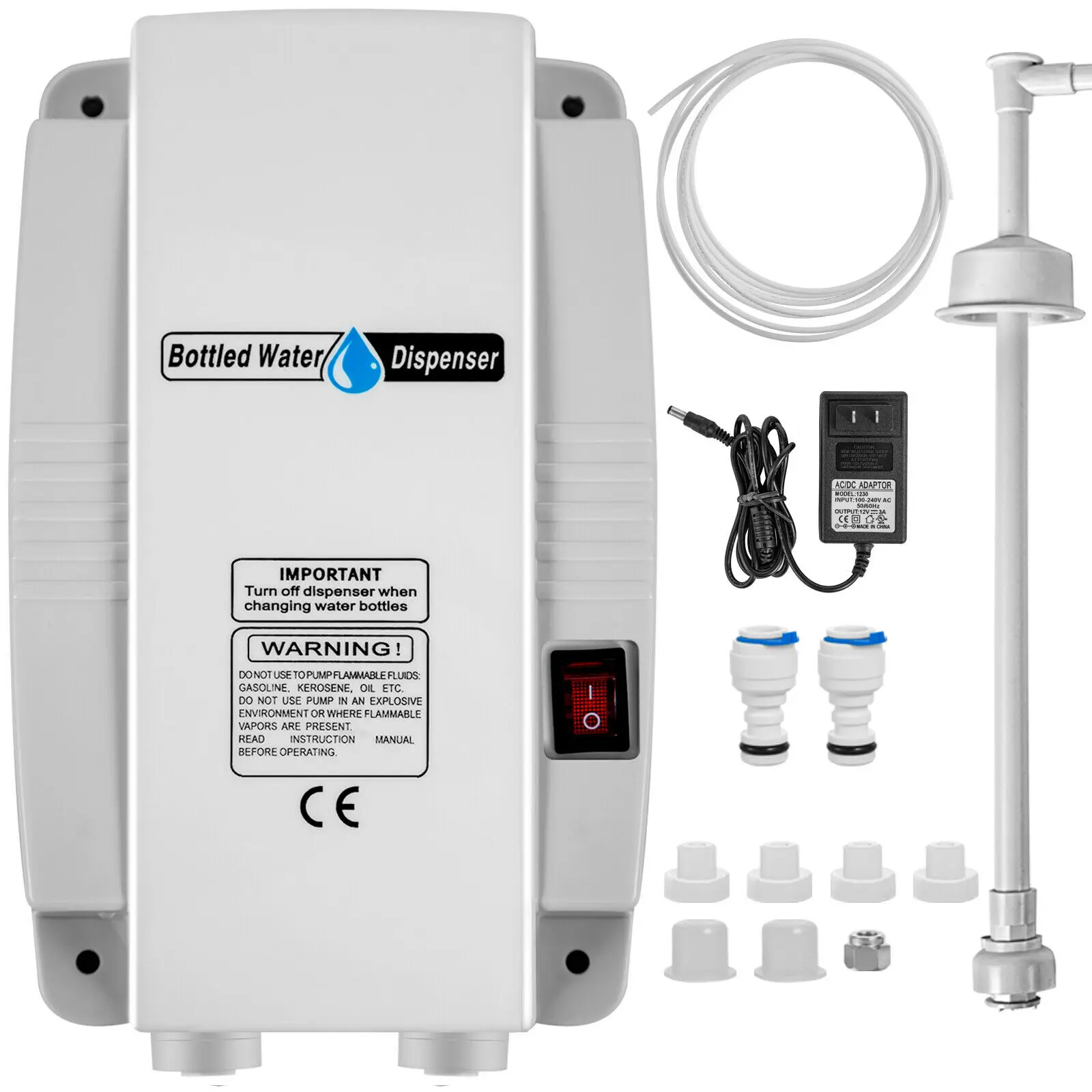 VEVOR Water Bottle Dispenser Pump System Filter Softener Single/Double