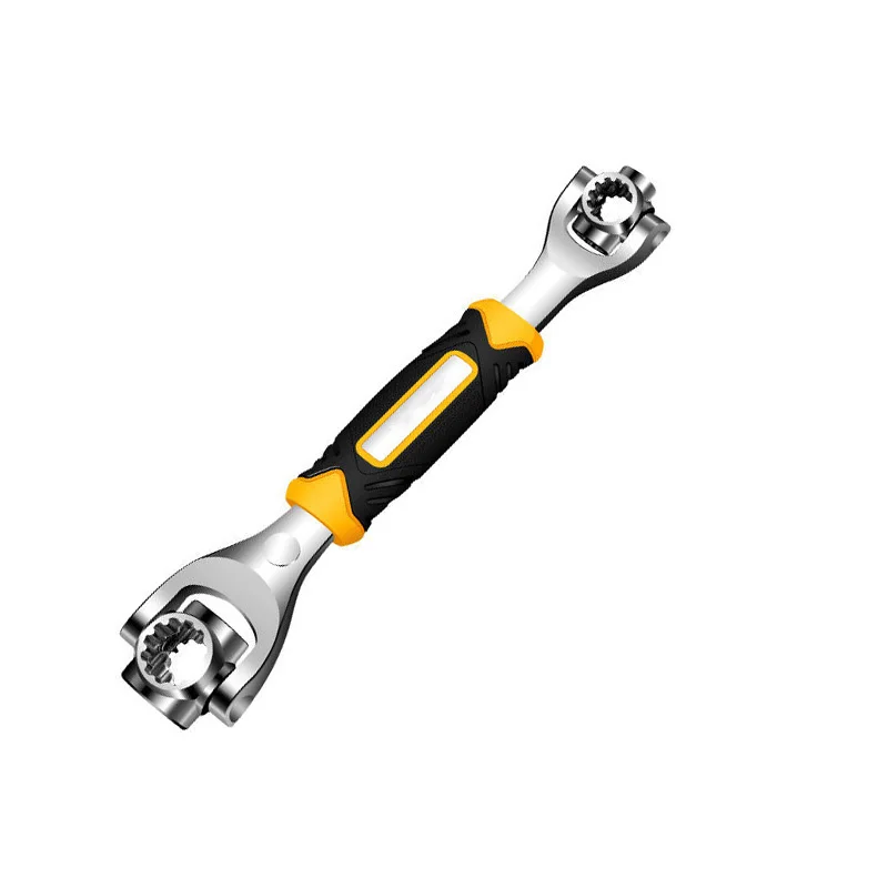

48 in 1 Socket Wrench Rotary Spanner Work With Spline Bolts 360 Degree Rotation Spanner Universal Furniture Car Repair Hand Tool