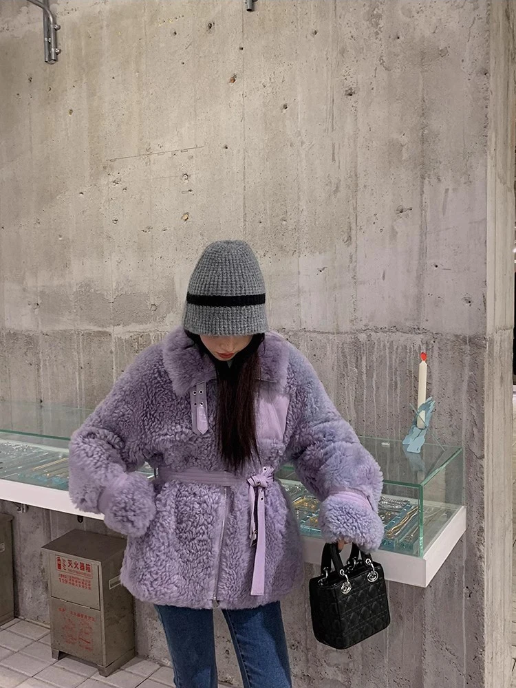 2023 Autumn Winter New Sweet Style Imported Persian Lamb Wool