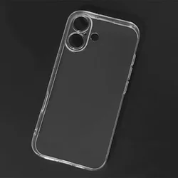 Ultra Thin Clear Soft TPU Silicone Phone Case - Protective Back Cover Shell (For iPhone 16)