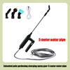 Automatic Electric Watering Sprayer Automatic Watering Spray Gun with 3/5/8M Water Pipe Garden Plant Mister Sprayer Irrigation 6