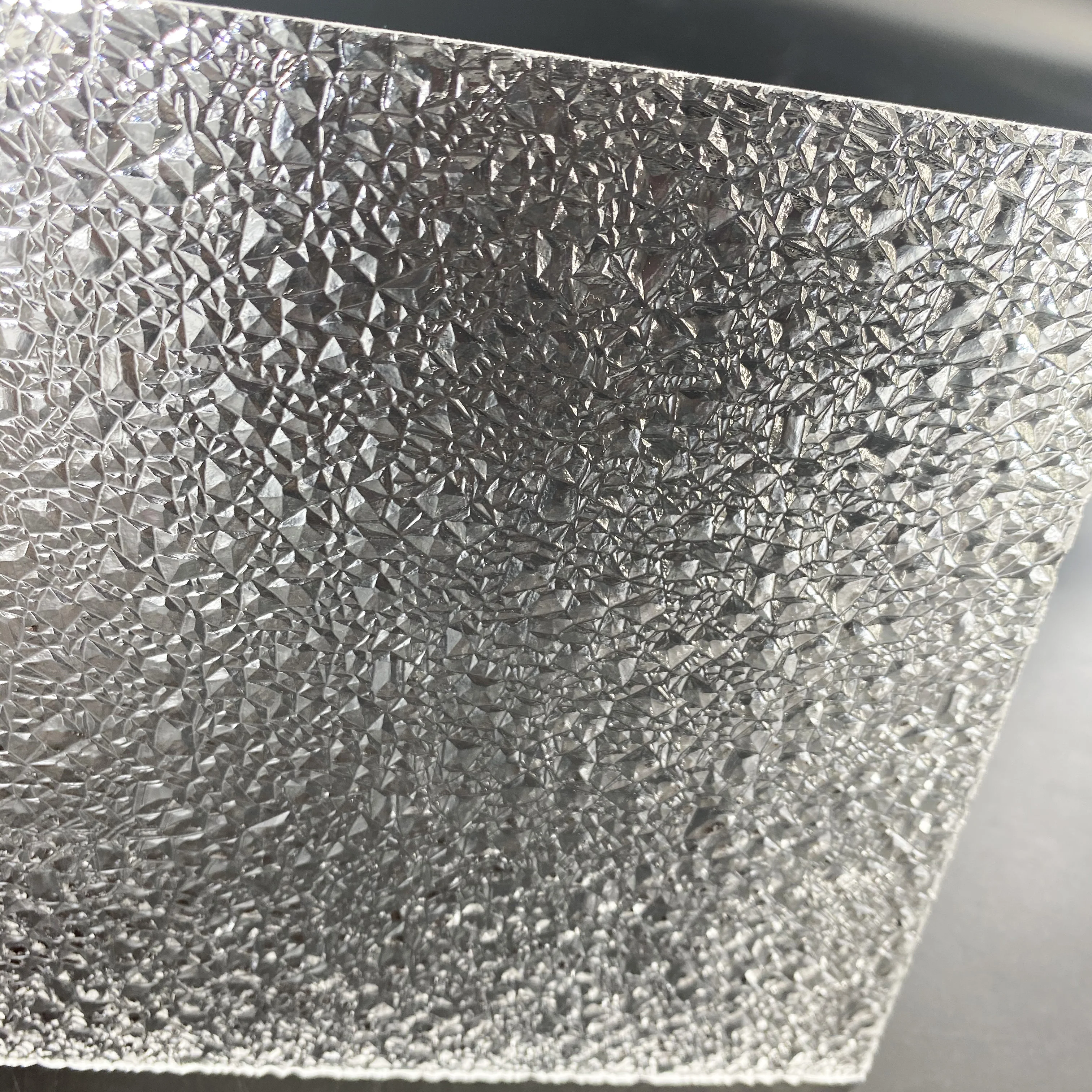 Transparent medium water ripple acrylic sheet 10MM thickness 2  pieces/plexiglass
