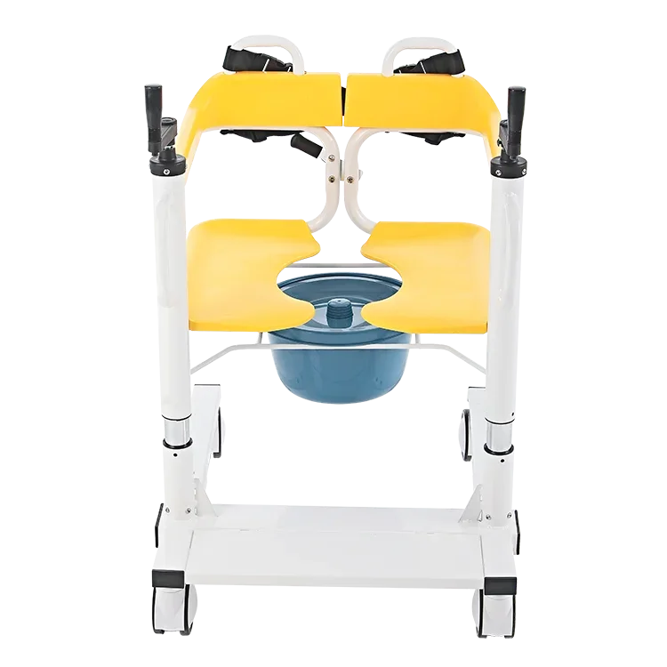 home care equipment patient transfer lift chair Manual Crank Lift Transfer Chair 2