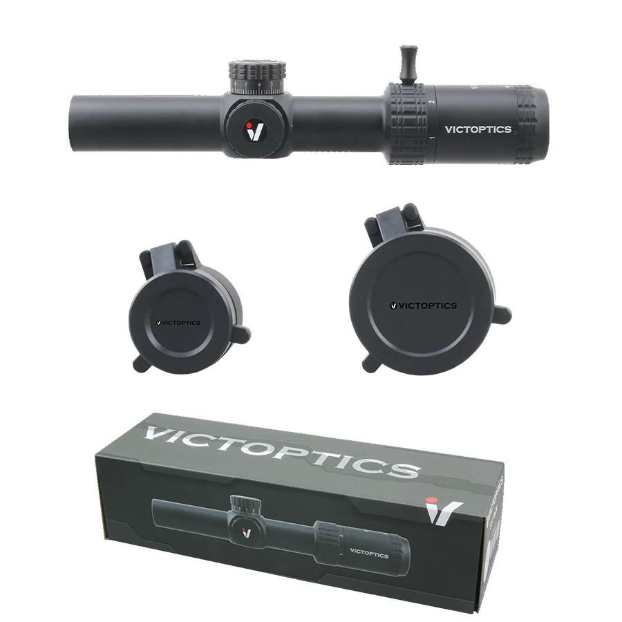 Victoptics Lpvo 1 6X24 Sfp Riflescope 5 Levels Illuminations Precise Adjustment Air Hunting .223 .308 S6 Type Optics Sight