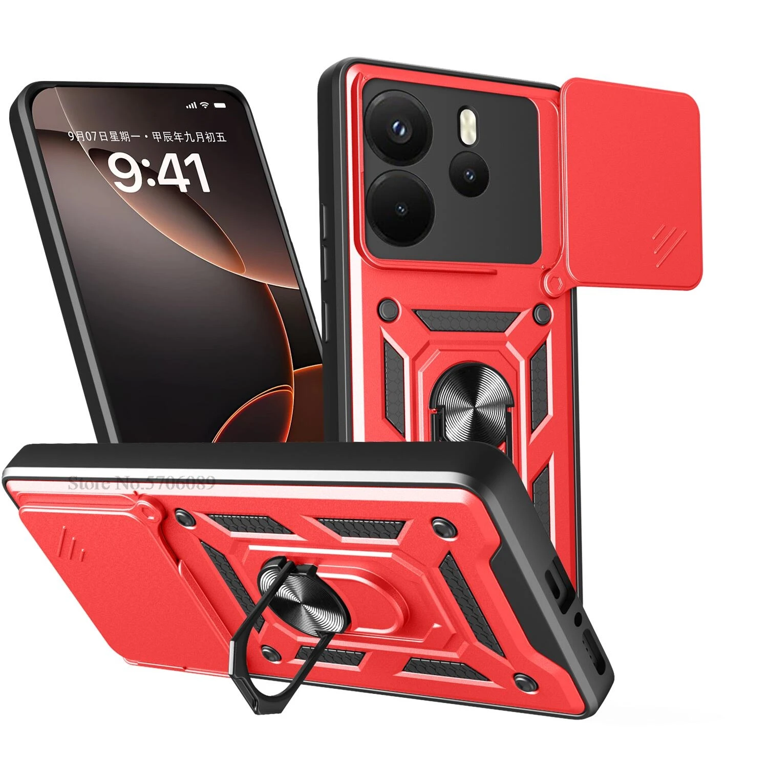 Shockproof Armor Back Cover