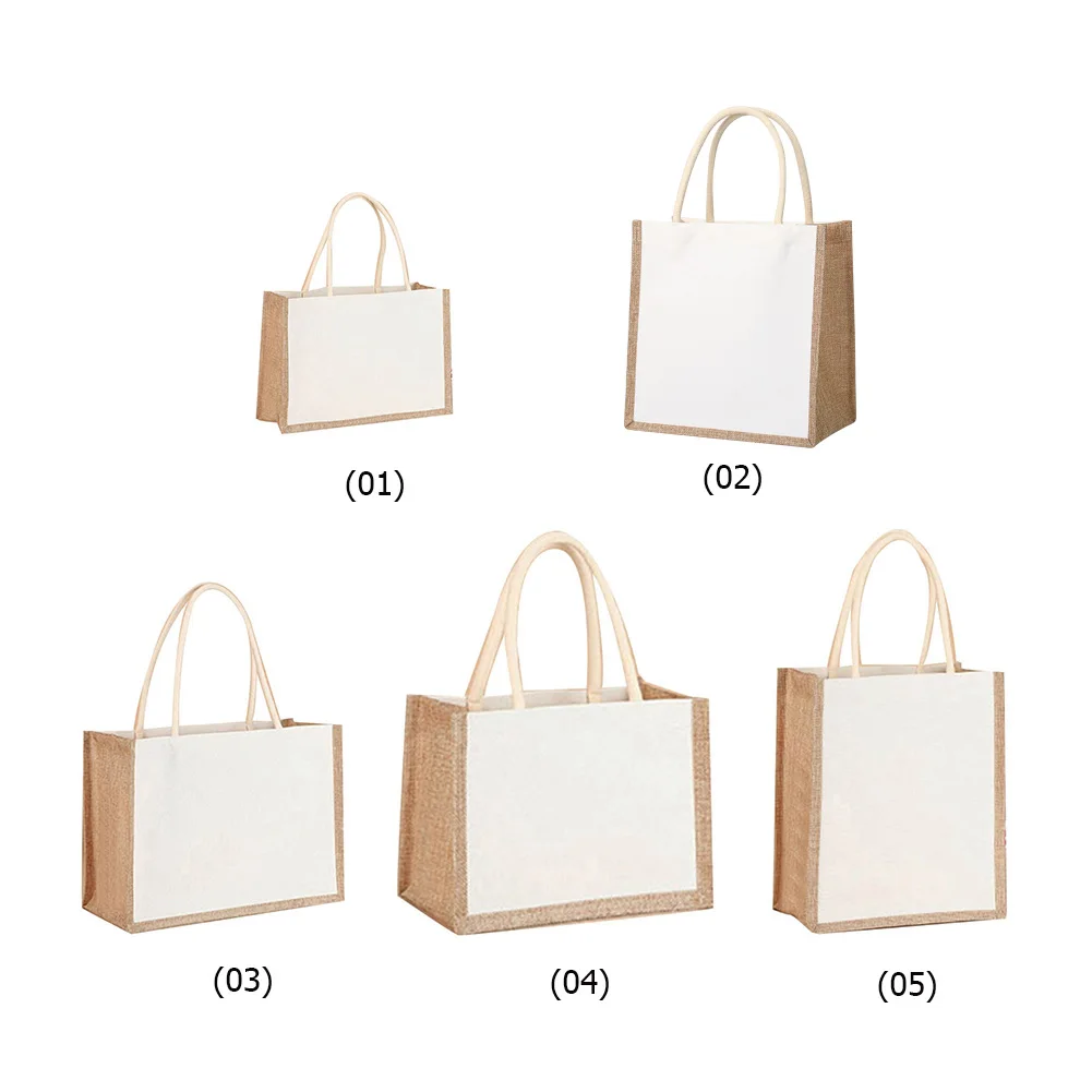 Women Casual Shopping Bag Large Capacity Canvas Travel Storage Handbag Contrast Color Handbag Leisure Fashion Shopping Bag 6
