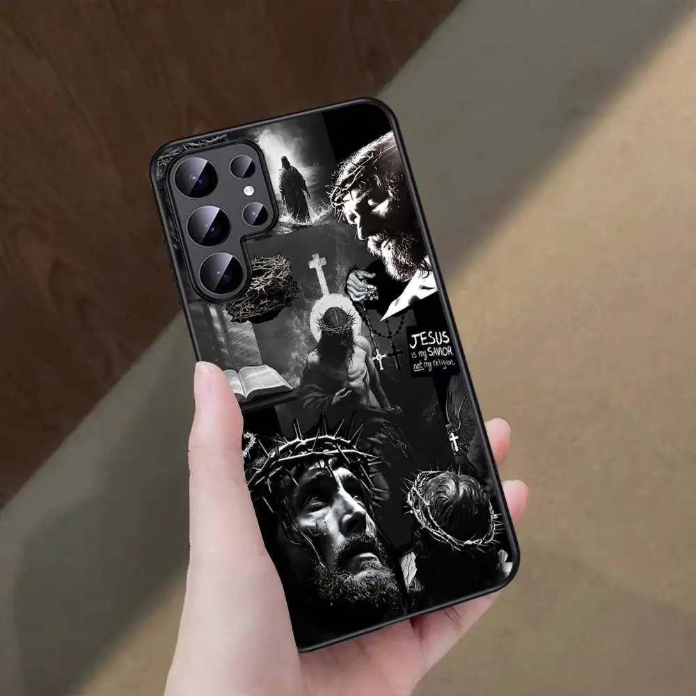Son of God Jesus Cross Holy Light Design Smartphone Case