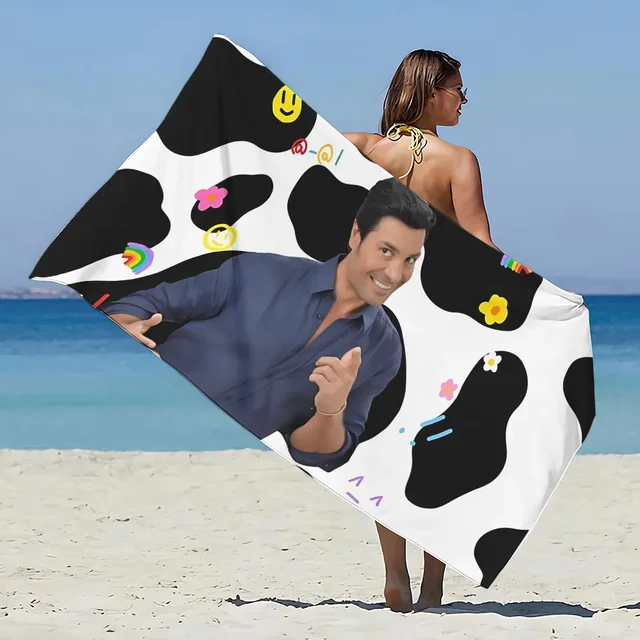 Chayanne Dance With Me Beach Towel Microfiber Sand Free Quick Dry Sandproof Pool Towels Gift for Women Travel Gym Shower Camping 2