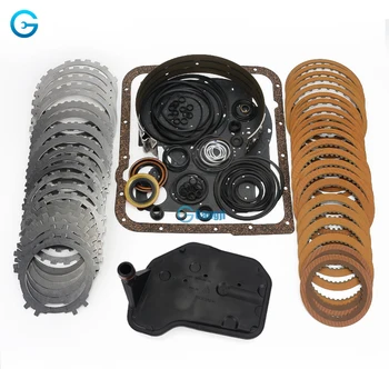 1 SET 4L60 4L60E 4L60-E Automatic Transmission Overhaul Repair Kit Seal Kit + Friction Plate for Chevrolet 1993-2003 1