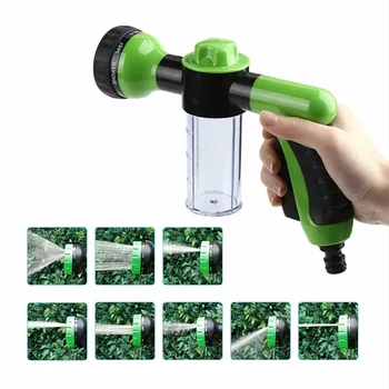 High-pressure Sprayer Nozzle Hose dog shower Gun 3 Mode Adjustable Pet Wash Cleaning bath Water Foam Soap Sprayer dog clean tool 2