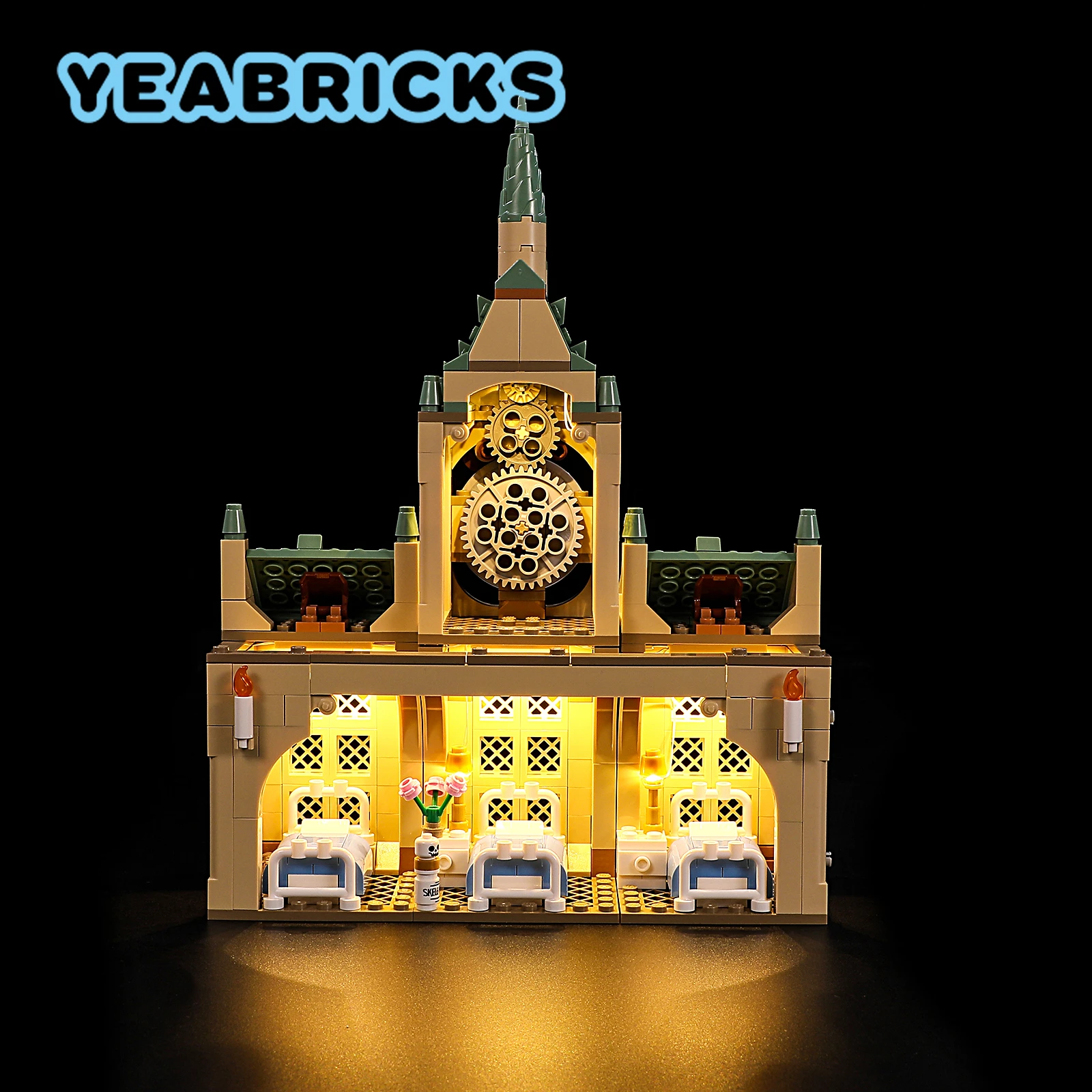 

YEABRICKS LED Light Kit for 76398 Hospital Wing Building Blocks Set (NO Model) Bricks Toys for Children