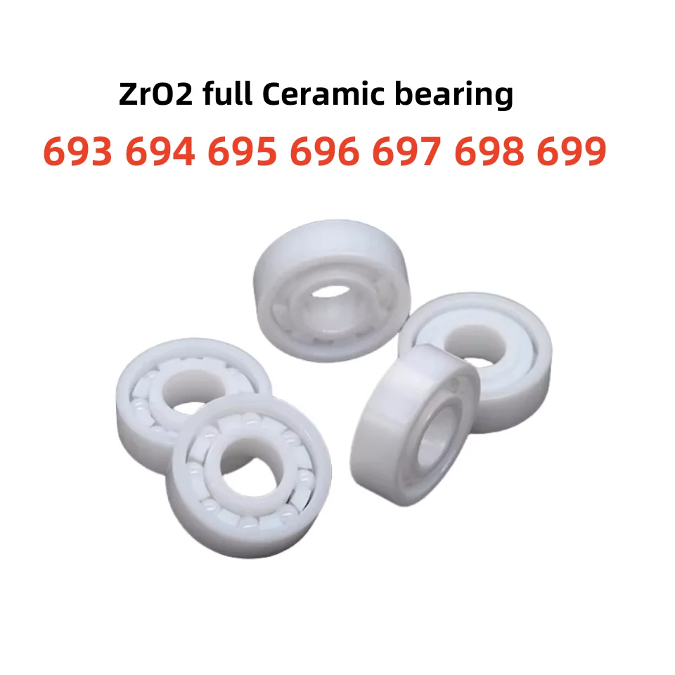 Cuscinetti Miniatura In Zirconia Ceramica – Multipli Taglie 693-699 (693/694/695/696/697/698/699) - Foto 5