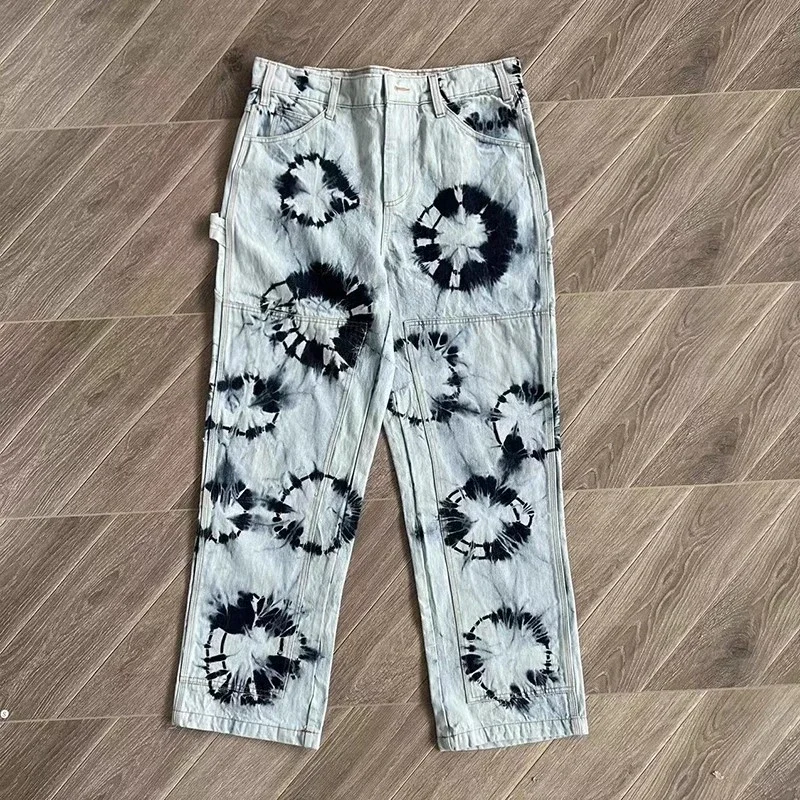 

CPFM XYZ Extra-large tie-dye CPFM. XYZ Jeans Best quality washed jeans for men and women