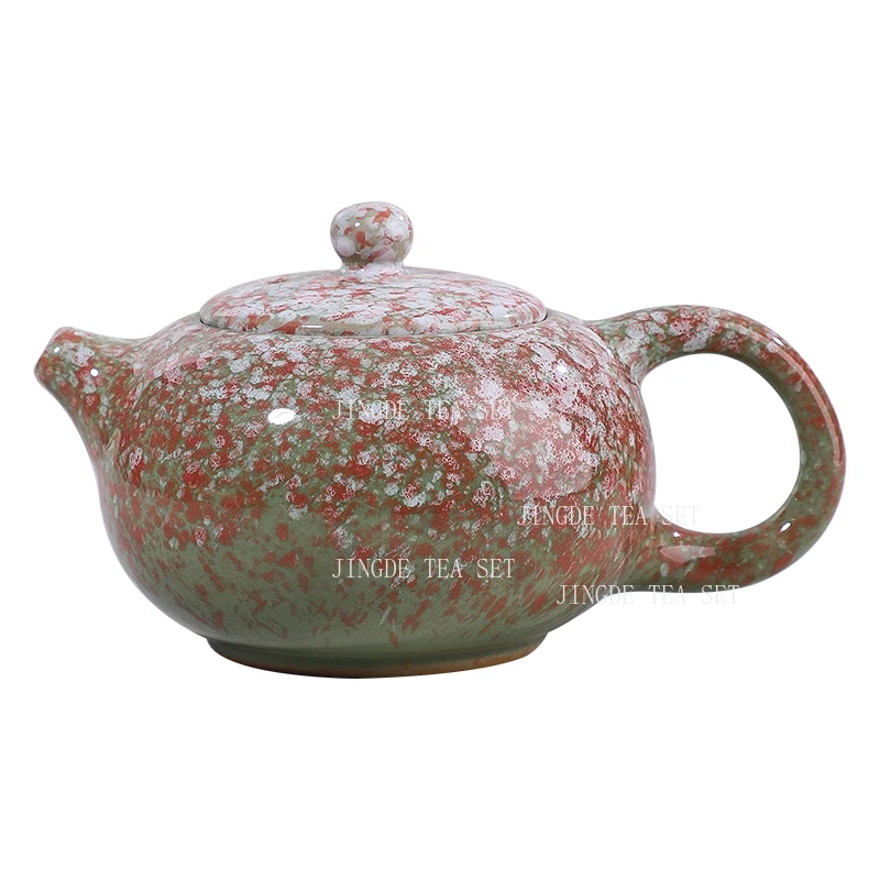 200ml Kiln Transformed Into A Single Tea Pot Household Chinese Style Tea Maker Handmade Ceramic Xishi Pot Drinking Utensils