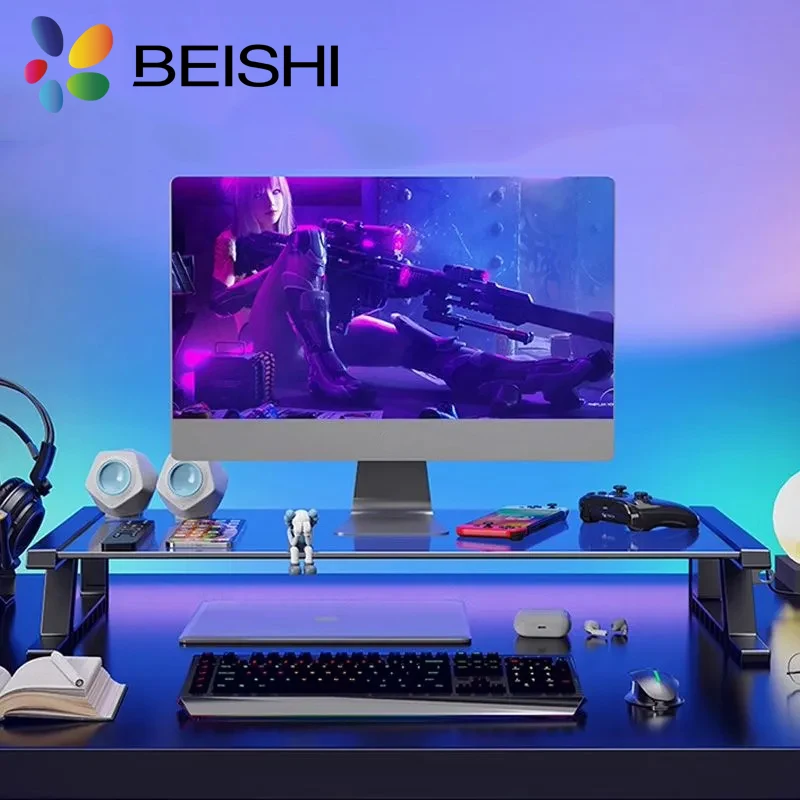 Laptop Stand For Macbook Folding Adjustable Computer Pc Tablet Stand Notebook Tablelaptop Holder Heat Dissipation BEISHI Rack laptop stand