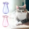 Pack of 4 Tiny Glass Vases Cats Whiskers Holder Miniature Flower Jars Small Decorative for DIY Plant Decoration 3