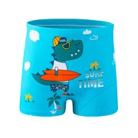 New Children's Swimming Trunks Boys Middle and Small Children Multicoloured Cartoon Animal Flat Swimming Trunks Beach Trousers 6