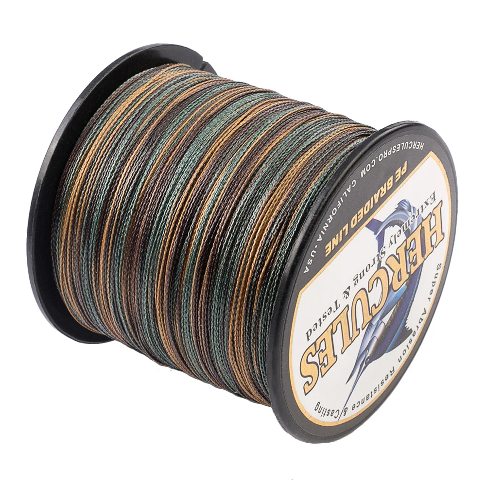 Hercules Fishing Line 4 Strands Braided 1000M Saltwater 6LB 8LB 40LB