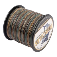 Hercules  Fishing Line 4 Strands Braided 1000M Saltwater 6LB 8LB 40LB 50LB 80LB100LB PE Wire  Camo Multifilament Smooth 1