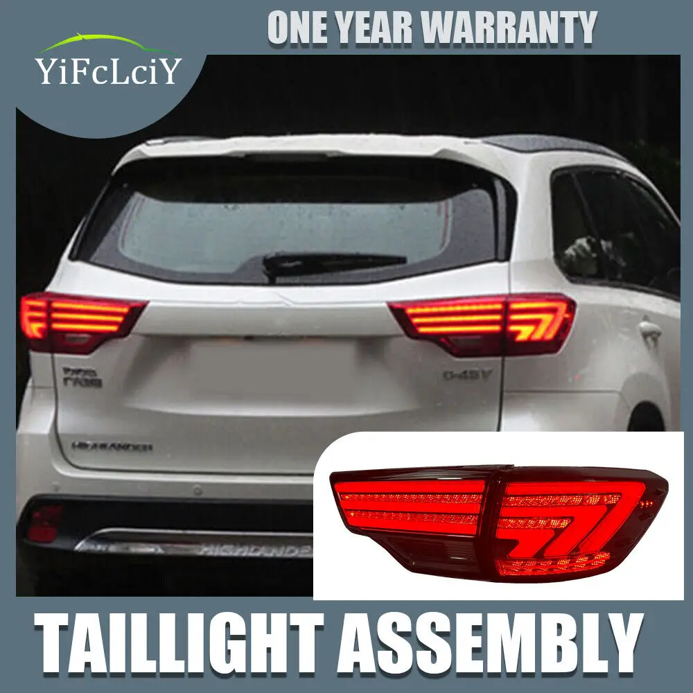 

Фонари задние для Toyota Highlander 2014-2021 DRL