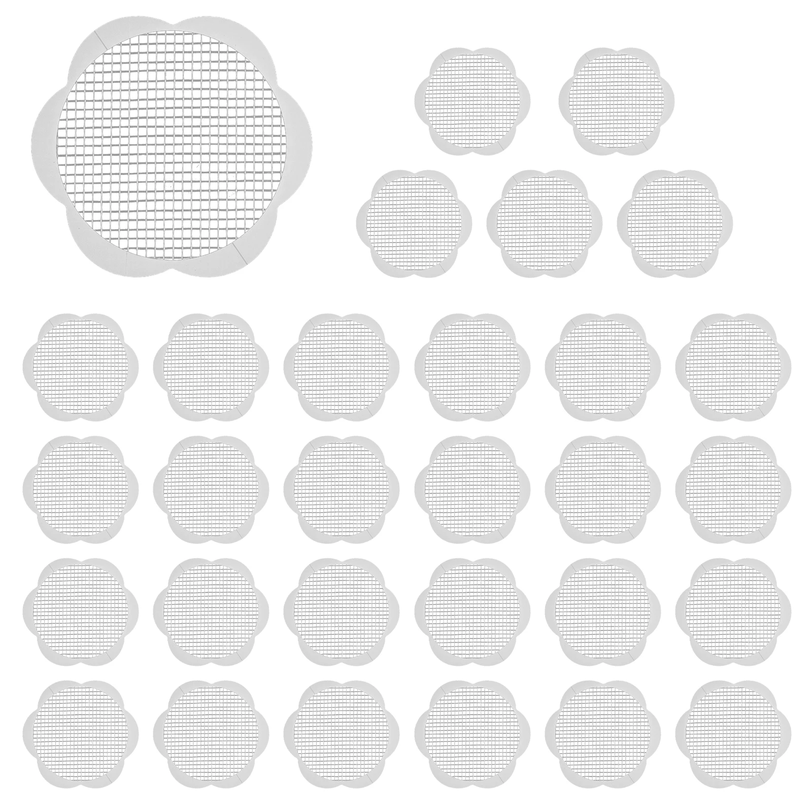 

Filter Sticker Floor Drain Sticker Filter For Bathrooms Hair Catchers Hair Filter Sticker Shower Drain Sinks Tubs