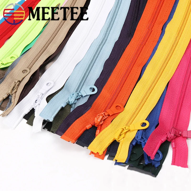 Nylon Auto Lock Zips | Zippers - 10pcs 5 70cm/80cm Nylon Zipper Open ...