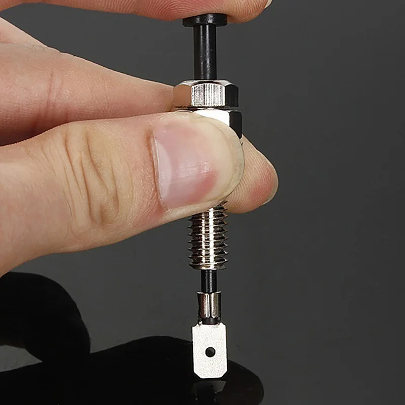 New 2pcs Hood Door Pin Switch Screw Universal Car Alarm Security Adjustable Auto Truck Hood Door Pin Switch Accessories