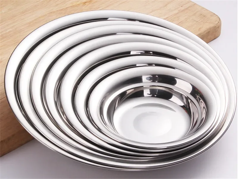 Set Di 4 Piattini Per Salsa In Acciaio Inox | Multicolore, Ideale Per Sushi E Condimenti
