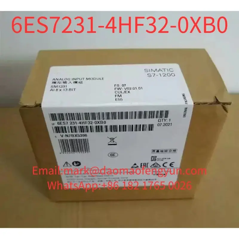 

6ES7231-4HF32-0XB0 SIMATIC S7-1200, аналоговый вход, SM 1231