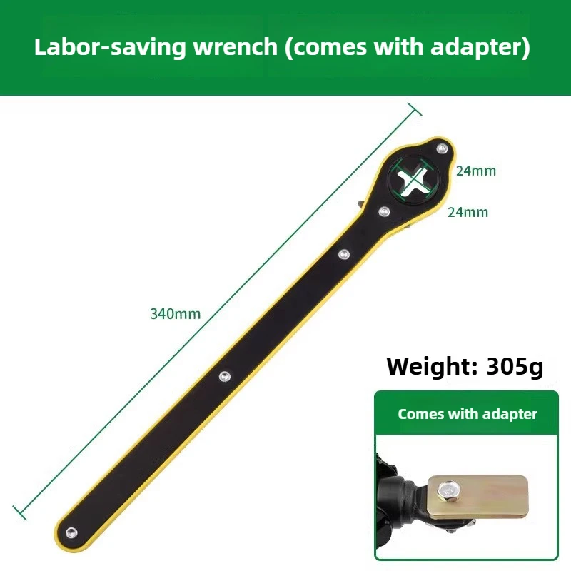 Labor saving wrench