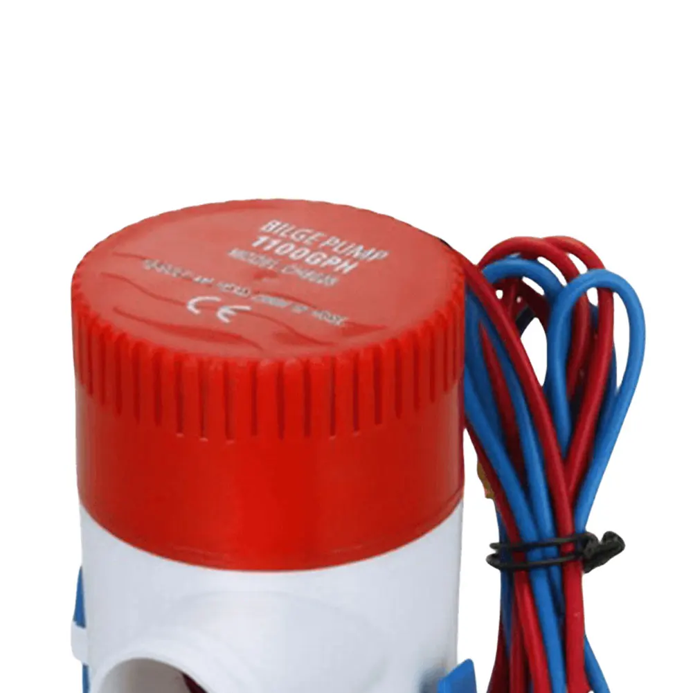 1100GPH Submersible Bilge Water Pump 12V Submersible Boat Marine Bilge Pump Low Noise for Boat Seaplane Motor Homes Houseboat bilge pump marine water pump