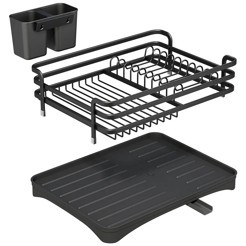 Draining Rack Cuisinart Aluminum Rust Proof Dish Drying Rack