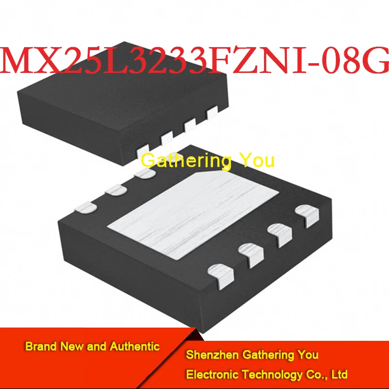 

MX25L3233FZNI-08G WSON8 Memory IC совершенно новый аутентичный