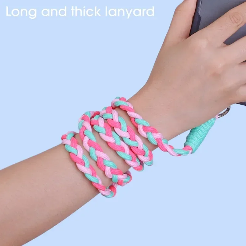 Crossbody Phone Lanyard Neck & Wrist Strap for Phone Case Anti-lost Phone Lanyard with Replacement Patch Pad for Most Smartphone