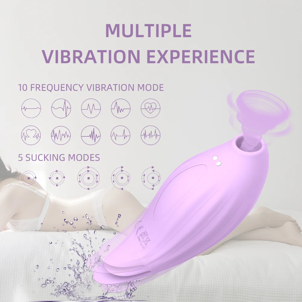 

Double headed masturbation device sucking and jumping egg vibrator adult sex toy for women suction device.18+