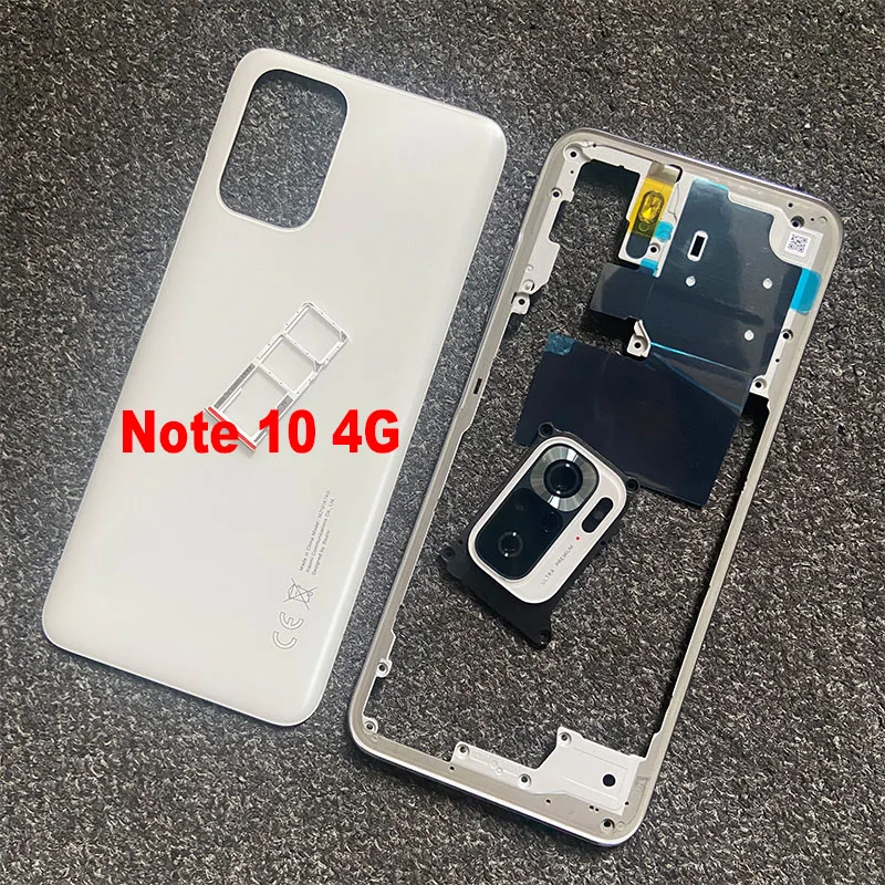 Xinyunew Custodia Per Xiaomi Redmi Note 10 4G/Note 10S, Cover