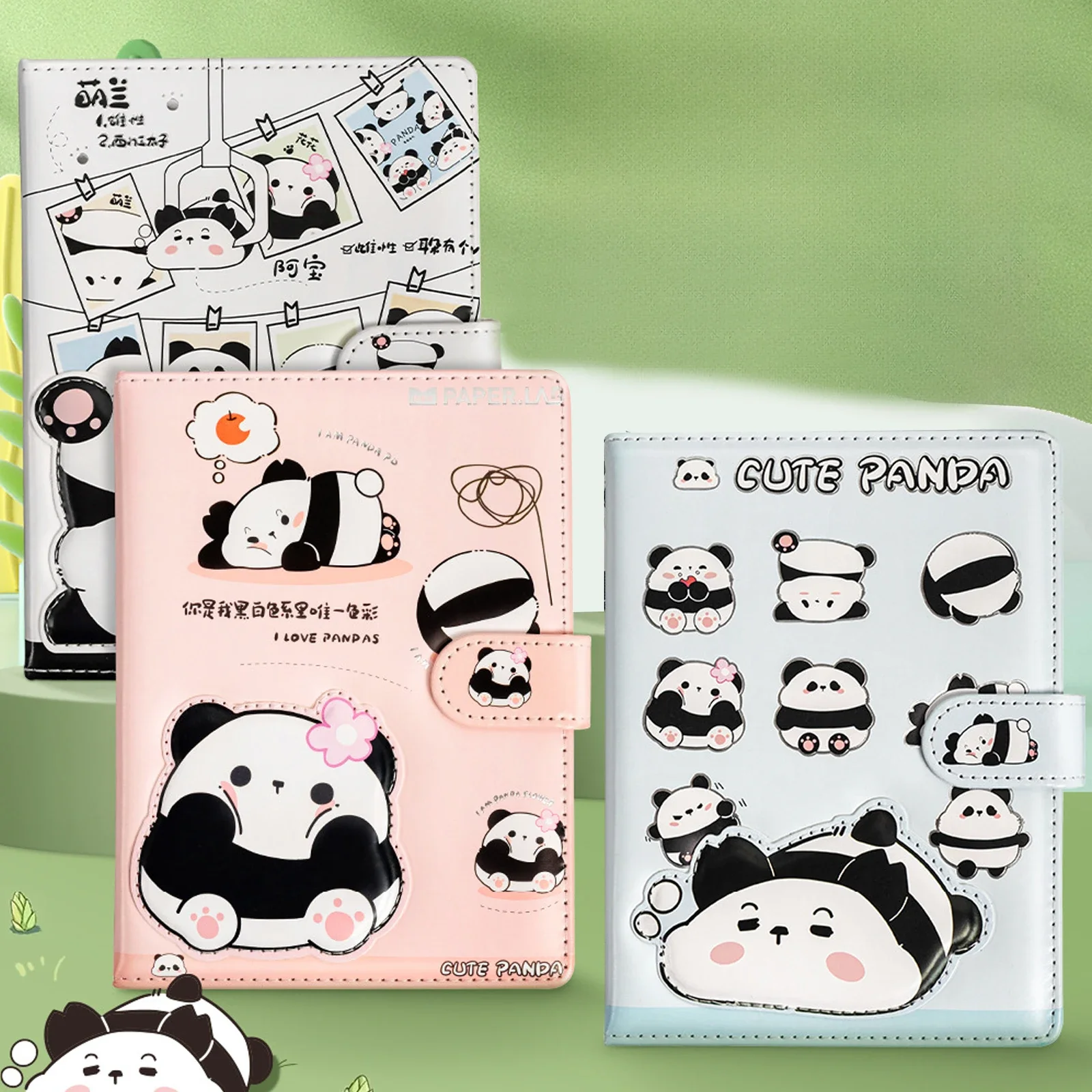 Cute Panda Notebook Agenda Organizer diario blocco note Agenda settimanale calendario diario cancelleria materiale scolastico regali di natale