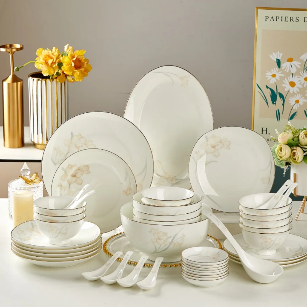 Bone Porcelain Tableware Sets 1