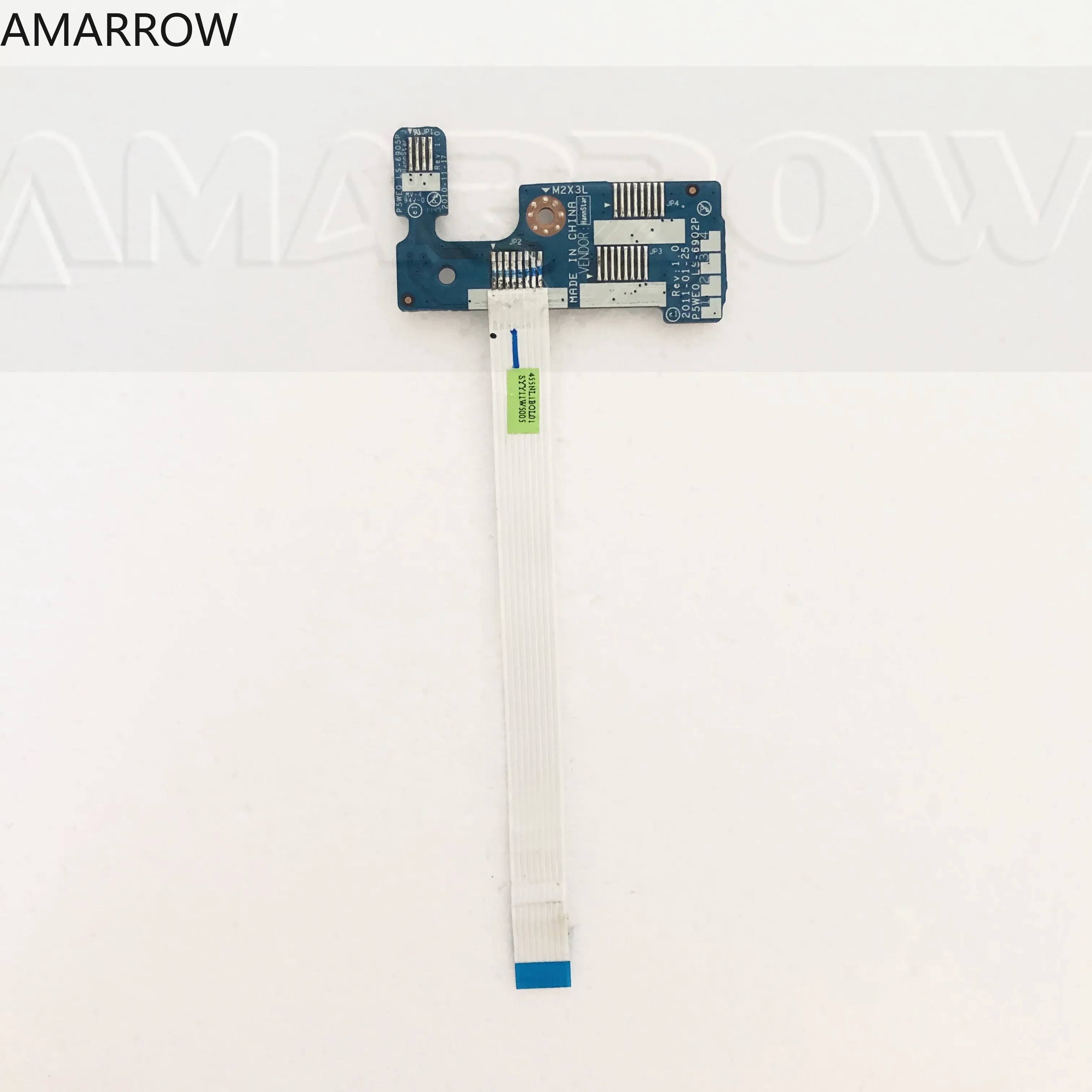 Laptop Power Switch Original for ACER 5750 5750G 5755 5755G Power Button Board Cable 11cm and 19cm