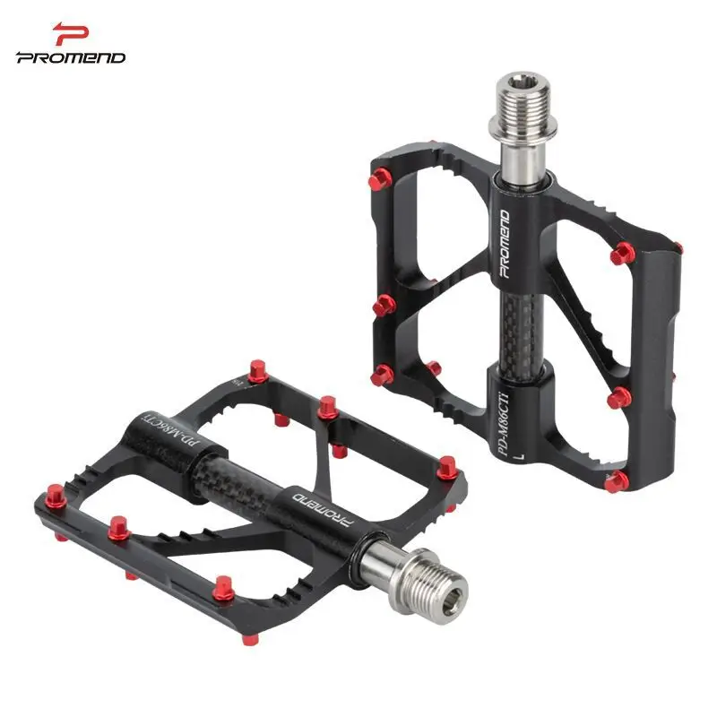 

Titanium Axis Carbon Tube Bicycle Pedal 86T Mountain Bike 3 Palin Road Riding Accessories