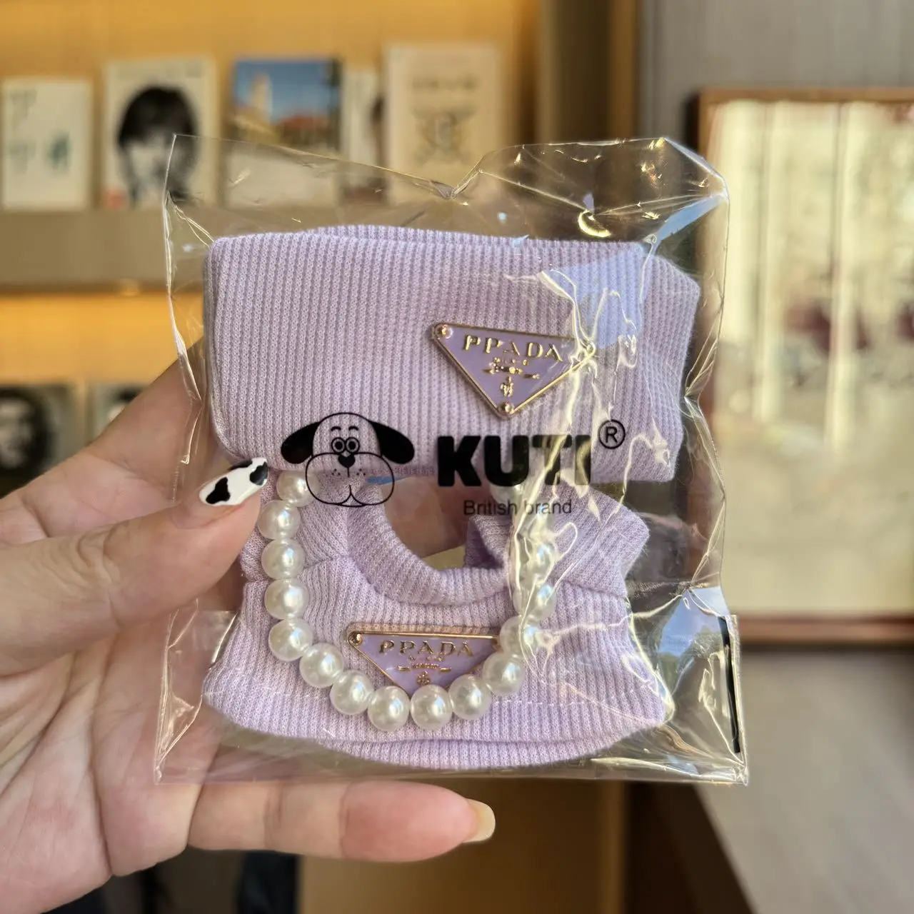 Conjunto de punto Labubu