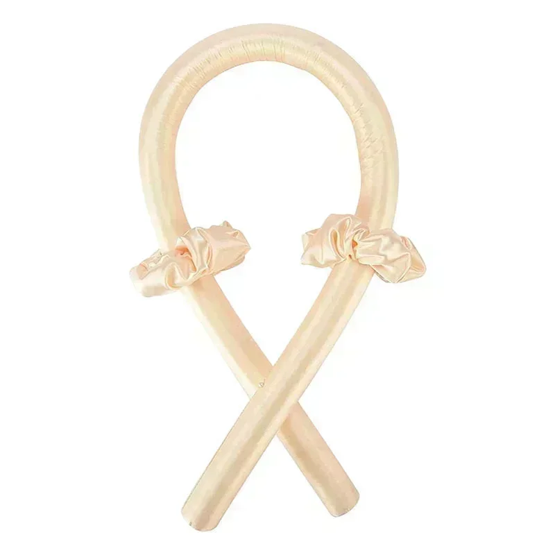 No Heat Silk Curls Ribbon Rollers Sleeping Soft Headband Lazy Curlers Hair Styling Tools Heatless Curling Rod 1 Pcs hair styling tool hair curling tools