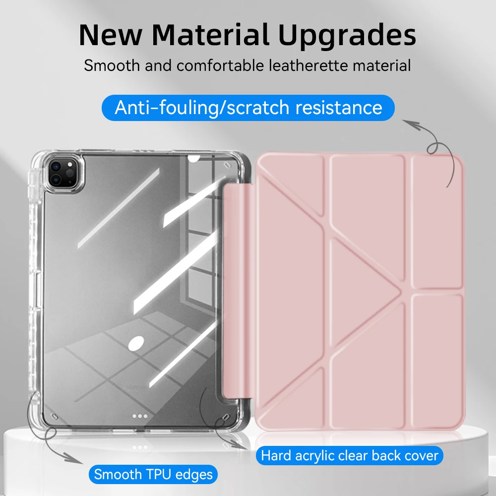 Sleek & Durable Clear Protective Tablet Case