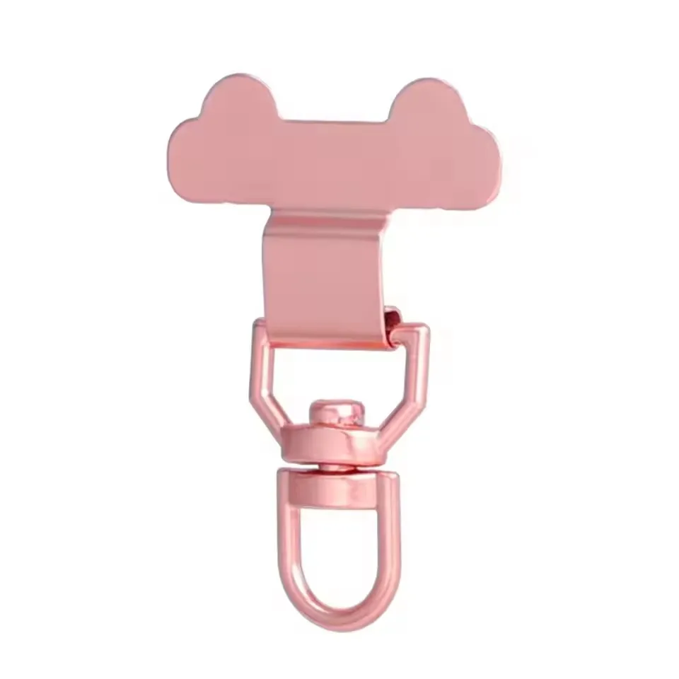 360° Rotatable Ultra-Thin Phone Lanyard Clip with Anti-Lost Strap