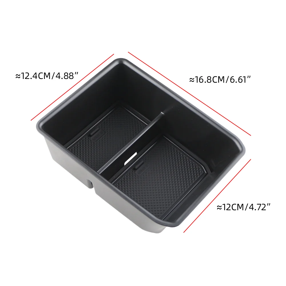 Premium Car Armrest Box Storage & Organizer Tray Container
