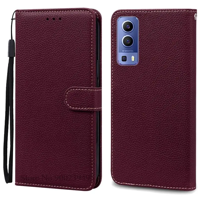 Elegant Leather Wallet Flip Phone Case - Premium Protection and Style